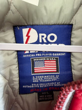 Load image into Gallery viewer, Vintage Alabama X Pro Player Crimson Striped Puffer Jacket Large

