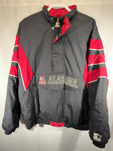 Load image into Gallery viewer, Vintage Alabama X Starter Black Half Zip Puffer Pullover XL
