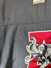 Load image into Gallery viewer, Vintage Alabama X Starter Black Half Zip Puffer Pullover XL

