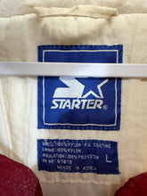 Load image into Gallery viewer, Vintage Alabama X Starter White Half Zip Puffer Pullover Large
