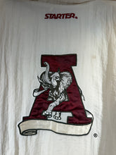 Load image into Gallery viewer, Vintage Alabama X Starter White Half Zip Puffer Pullover Large
