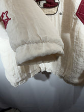 Load image into Gallery viewer, Vintage Alabama X Starter White Half Zip Puffer Pullover Large
