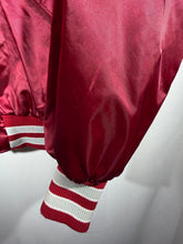Load image into Gallery viewer, Vintage Alabama X DeLong Crimson Satin Bomber Jacket L/XL
