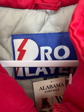 Load image into Gallery viewer, Vintage Alabama X Pro Player Crimson/White Puffer Jacket XL

