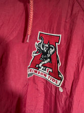 Load image into Gallery viewer, Alabama X Logo 7 Crimson Puffer Jacket XL
