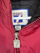 Load image into Gallery viewer, Alabama X Logo 7 Crimson Puffer Jacket XL

