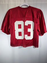 Load image into Gallery viewer, Alabama X Nike #83 Crimson Boxy Cropped Football Jersey Women's S/M
