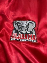 Load image into Gallery viewer, Vintage Alabama X Swingster Crimson Satin Bomber Jacket M/L
