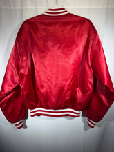 Load image into Gallery viewer, Vintage Alabama X Swingster Crimson Satin Bomber Jacket M/L
