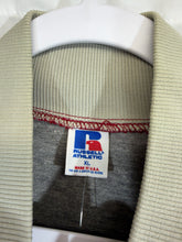 Load image into Gallery viewer, 1980's Alabama X Russell Crimson Bomber Windbreaker Half Zip Pullover Boxy Large
