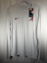 Load image into Gallery viewer, Alabama X Nike Team Issued White Long Sleeve Medium
