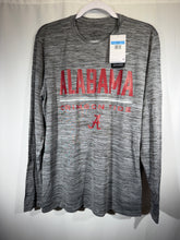 Load image into Gallery viewer, Alabama X Nike Team Issued Grey Long Sleeve Medium
