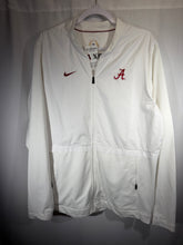 Load image into Gallery viewer, CFP Alabama X Nike Team Issued White College Football Playoff Windbreaker Jacket Large
