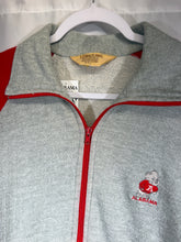 Load image into Gallery viewer, 1970's Alabama X Logo 7 Rare Grey/Crimson Fleece Jacket Small
