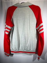 Load image into Gallery viewer, 1970's Alabama X Logo 7 Rare Grey/Crimson Fleece Jacket Small
