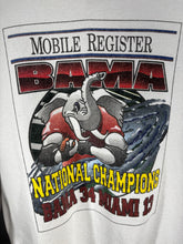 Load image into Gallery viewer, 1992 National Champs White Crewneck Sweatshirt Small
