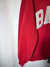 Load image into Gallery viewer, Vintage Bama X Russell Spellout Crimson Crewneck Sweatshirt Medium
