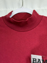 Load image into Gallery viewer, Vintage Alabama X Jerzees Crimson Mockneck Long Sleeve Shirt Small
