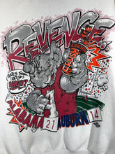 Load image into Gallery viewer, 1994 Iron Bowl White Red Oak Game Day Crewneck Sweatshirt Small
