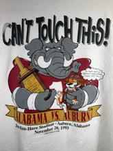 Load image into Gallery viewer, 1993 Iron Bowl White Campus Designs T-Shirt Large
