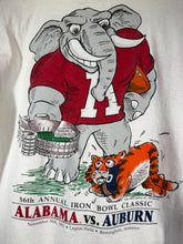 Load image into Gallery viewer, 1991 Iron Bowl White "Here Kitty Kitty" Game Day T-Shirt Medium
