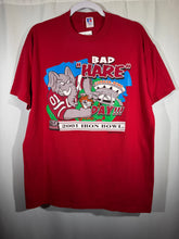 Load image into Gallery viewer, 2001 Iron Bowl Crimson "Bad Hare Day" T-Shirt Medium

