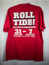 Load image into Gallery viewer, 2001 Iron Bowl Crimson "Bad Hare Day" T-Shirt Medium
