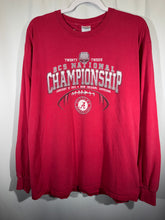 Load image into Gallery viewer, 2012 BCS National Championship Crimson Long Sleeve Shirt Medium
