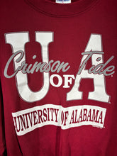 Load image into Gallery viewer, Vintage University of Alabama Crimson Crewneck Sweatshirt Medium
