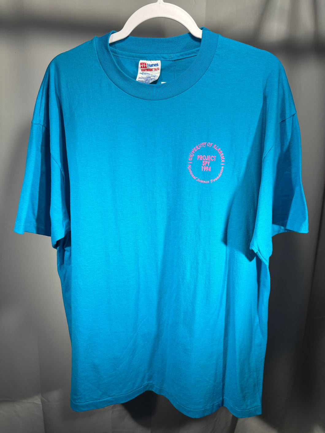 1994 University of Alabama Project Spy Blue T-Shirt XL