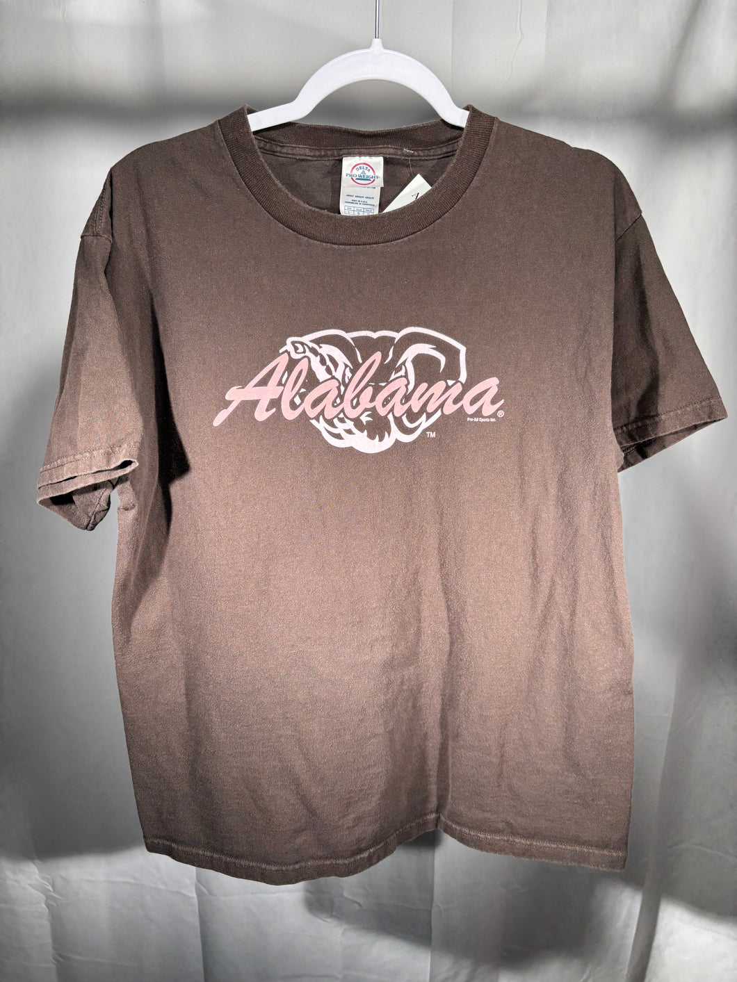 Vintage Alabama X Delta Brown/Pink T-Shirt Medium