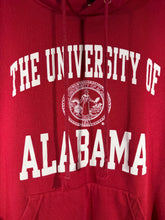 Load image into Gallery viewer, University of Alabama Crest Crimson Hoodie Sweatshirt Large
