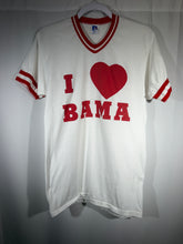 Load image into Gallery viewer, Vintage Russell X "I Love Bama" White Shirt Small
