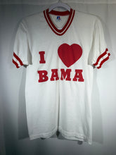Load image into Gallery viewer, Vintage Russell X "I Love Bama" White Shirt Small
