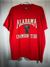 Load image into Gallery viewer, Vintage Alabama X Screen Stars Crimson T-Shirt Large
