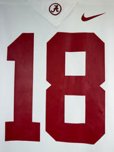 Load image into Gallery viewer, Alabama X Nike #18 White Football Jersey XL
