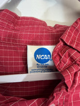 Load image into Gallery viewer, Alabama X NCAA Crimson Striped Button Down Shirt 2XL XXL
