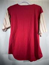 Load image into Gallery viewer, Vintage Alabama X Crimson/Pinstripe Baseball Jersey M/L
