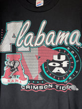 Load image into Gallery viewer, Vintage Alabama X Jerzees Graphic Black T-Shirt Small
