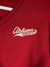 Load image into Gallery viewer, 1970's Alabama X Artex Crimson V Neck Sweater Small
