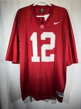 Load image into Gallery viewer, Alabama X Nike #12 Crimson Mesh Football Jersey Large
