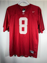 Load image into Gallery viewer, Alabama X Nike #8 Crimson Mesh Football Jersey Youth Large - Mens Small
