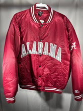 Load image into Gallery viewer, Vintage Alabama X Starter Crimson Bomber Jacket Large
