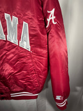 Load image into Gallery viewer, Vintage Alabama X Starter Crimson Bomber Jacket Large
