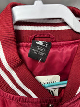 Load image into Gallery viewer, Vintage Alabama X Starter Crimson Bomber Jacket Large
