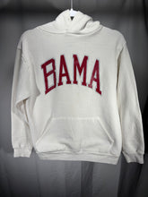 Load image into Gallery viewer, Vintage Bama X Russell Spellout White Hoodie Sweatshirt Small
