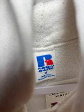 Load image into Gallery viewer, Vintage Bama X Russell Spellout White Hoodie Sweatshirt Small
