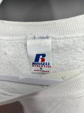 Load image into Gallery viewer, Vintage Bama X Russell White Embroidered Crewneck Sweatshirt Medium
