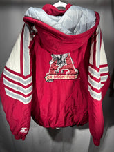 Load image into Gallery viewer, Vintage Alabama X Starter Puffer Jacket XL
