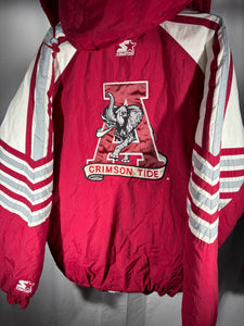 Vintage Alabama X Starter Puffer Jacket XL
